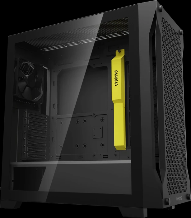 Gamdias Athena P1 Lite, Glasfenster