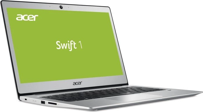 Acer Swift 1 SF113-31-C3MA, silber, Celeron N3450, 4GB RAM, 64GB Flash, DE