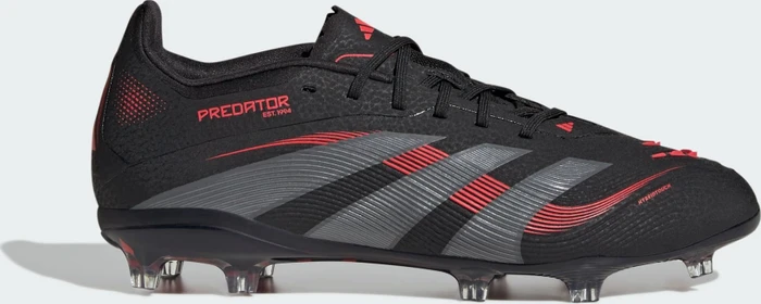 adidas Predator Elite FG core black/grey four/lucid red (Junior)