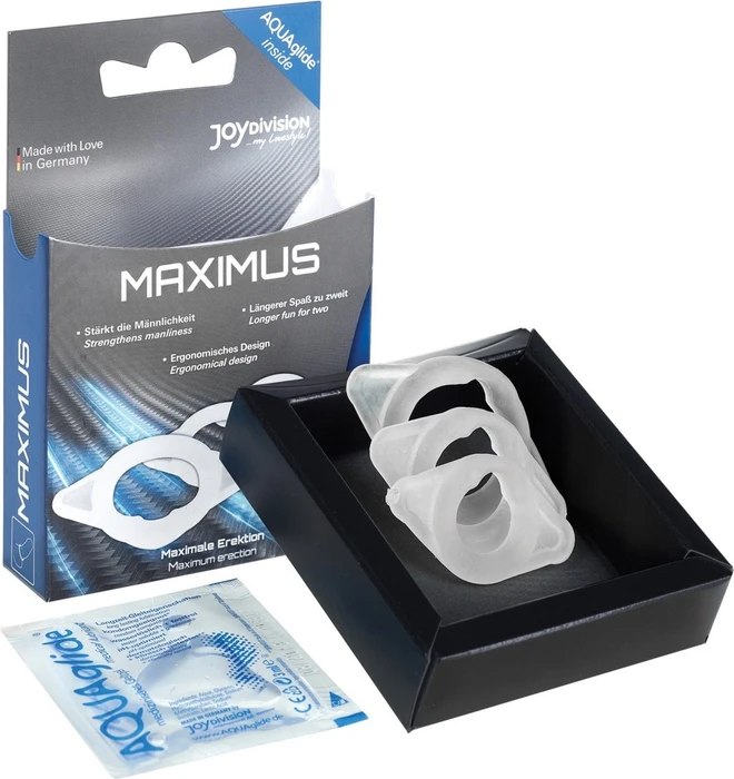 Joydivision Maximus Potenz Penisring-Set, 3-tlg. (15617)