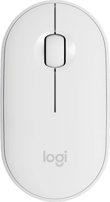 Logitech M350 Pebble Wireless Mouse, USB/Bluetooth