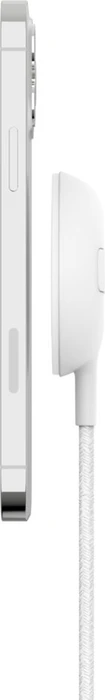 Belkin BoostCharge Pro tragbares drahtloses Ladepad mit MagSafe 15W weiß