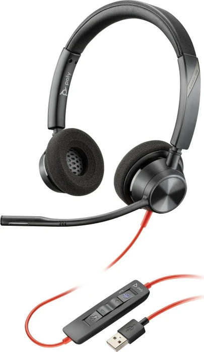 Poly Blackwire 3320, Microsoft, USB-A