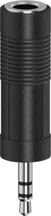 Hama Klinken-Adapter 6.35mm auf 3.5mm