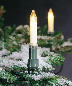 Konstsmide Lichterkette Schaftkerzen LED 16x E10