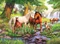 Ravensburger Puzzle Wildpferde am Fluss Vorschaubild