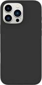 eSTUFF Infinite Riga Silicone Cover für Apple iPhone 16 Pro Max schwarz