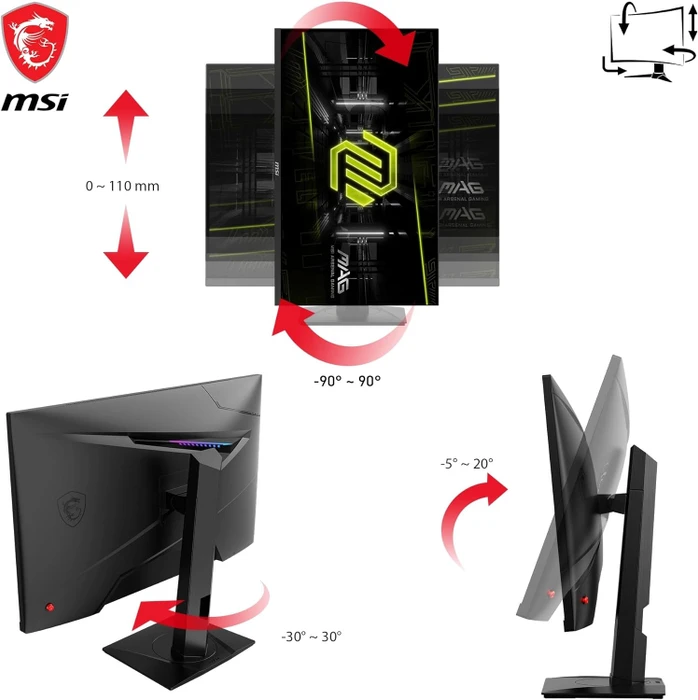 MSI MAG 274QRFDE QD E2, 27"