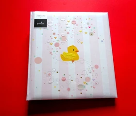 Goldbuch Buch Fotoalbum Babyalbum Rubber Duck Girl 30x31