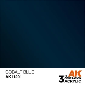 AK-Interactive 3rd Gen Acrylic Colors Metallic Modelling Colors cobalt blue, 17ml
