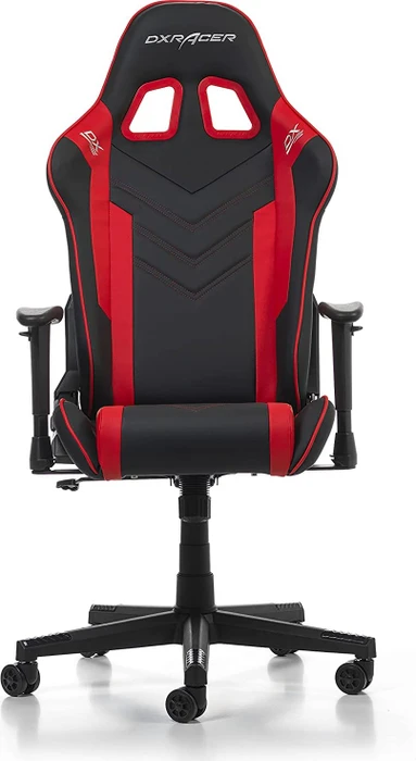 DXRacer Prince Series P132 Gamingstuhl, schwarz/rot