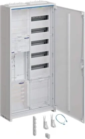 Hager Zählerschrank, univ.Z, 1100x550x205 mm, Schutzklasse II, 168 Platzeinheiten