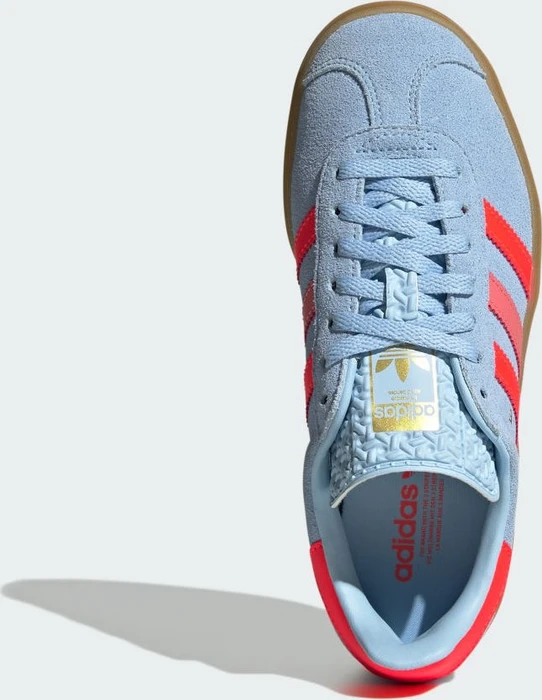 adidas Gazelle Bold clear sky/solar red/gold metallic (Junior)