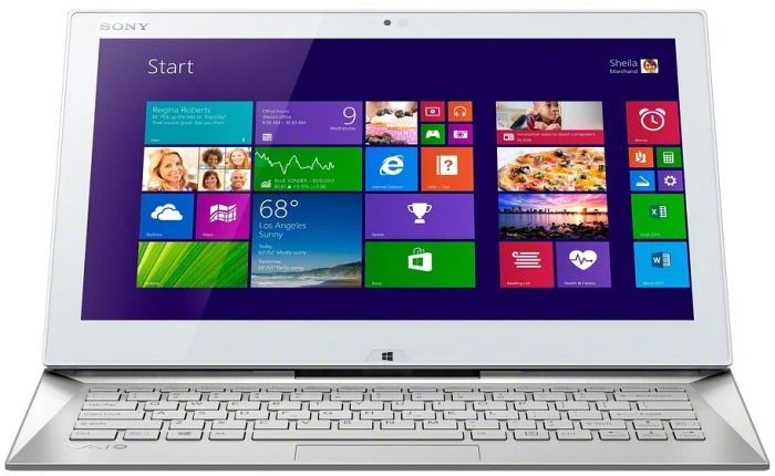 Sony Vaio Duo 13 SVD1322X2E, weiß, Core i5-4200U, 8GB RAM, 128GB SSD, UMTS, DE