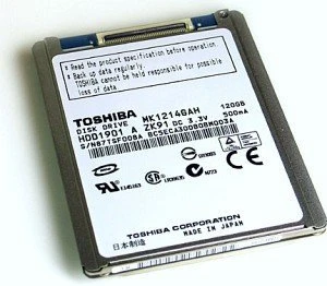 Toshiba 120GB, 1.8" / LIF IDE