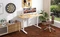 Maidesite S2 Pro Plus elektrisch höhenverstellbarer Sitz-Steh-Schreibtisch 160x80cm Eiche/weiß Vorschaubild