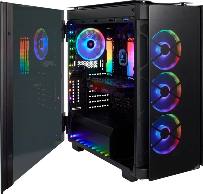 Corsair Obsidian 500D RGB SE, Glasfenster