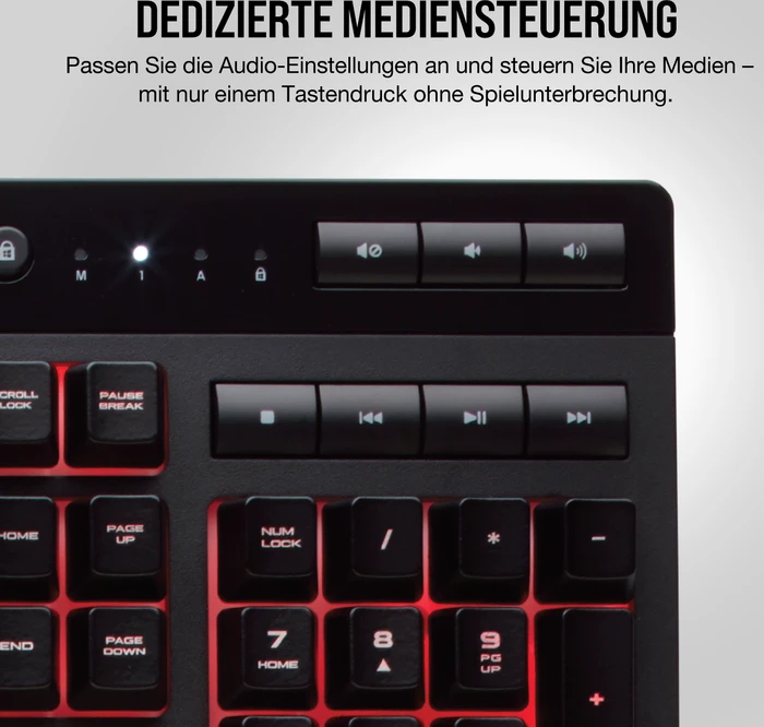Corsair Gaming K55 RGB, USB, DE