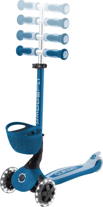 Globber Go Up Baby 360 Lights Kickboard petrol