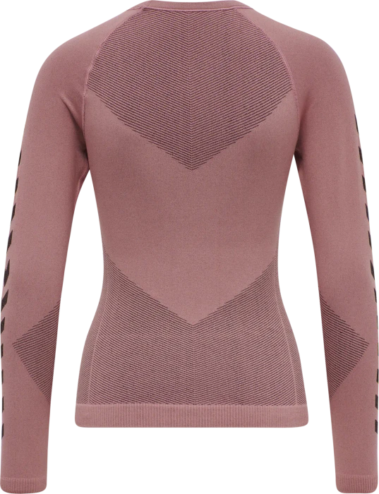 hummel Seamless First Jersey Funktionsshirt langarm dusty rose (Damen)