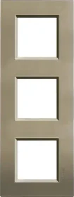 Bticino Livinglight Abdeckrahmen 3-fach, square