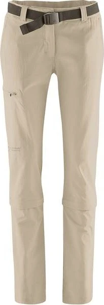 Maier Sports Arolla Capri Zip-Off Hose lang feather gray (Damen)