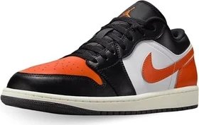 Nike Air Jordan 1 Low black/white/sail/starfish (Herren)