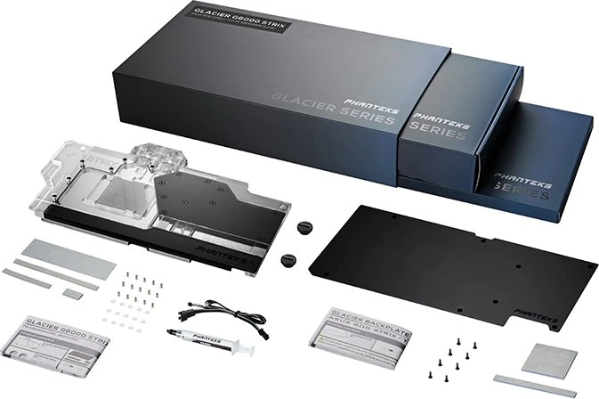 Phanteks Glacier G6000 Strix schwarz, mit Backplate