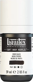 Liquitex Professional Soft Body Acrylic ivory black, 59ml