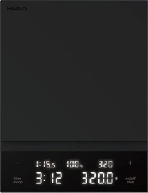 Hario Polaris digitale Küchenwaage schwarz