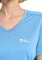 Jack Wolfskin Crosstrail Funktionsshirt kurzarm mid blue (Damen) Vorschaubild