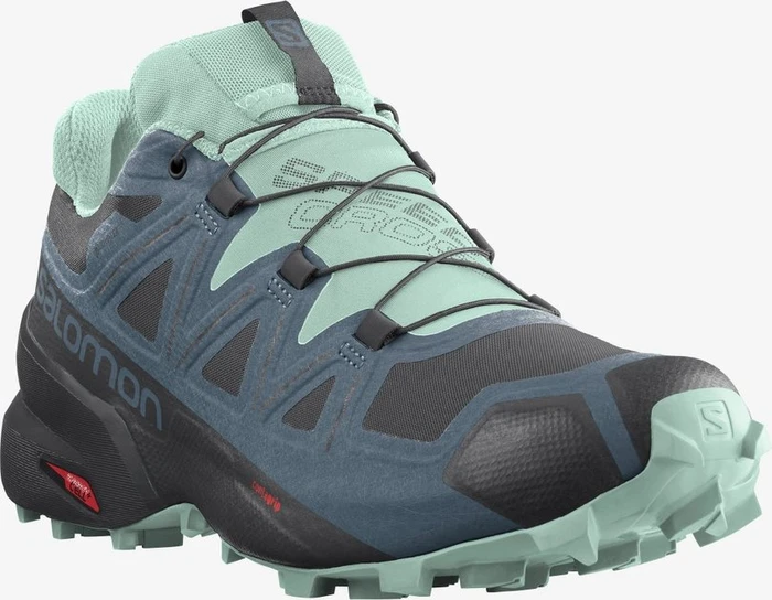 Salomon Speedcross 5 GTX black/mallard blue/yucca (Damen)