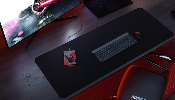Seagate FireCuda Gaming HDD - Darth Vader Special Edition, 2TB, +Rescue, USB 3.0 Micro-B