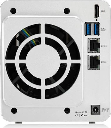 TerraMaster F2-423, Intel Celeron N5105, 4GB RAM, 2x RJ-45 2.5GBase-T, 2x USB-A 3.1