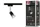 Paulmann URail Pure II Schienensystem Spot GU10 schwarz matt, 1 Stück (96911)