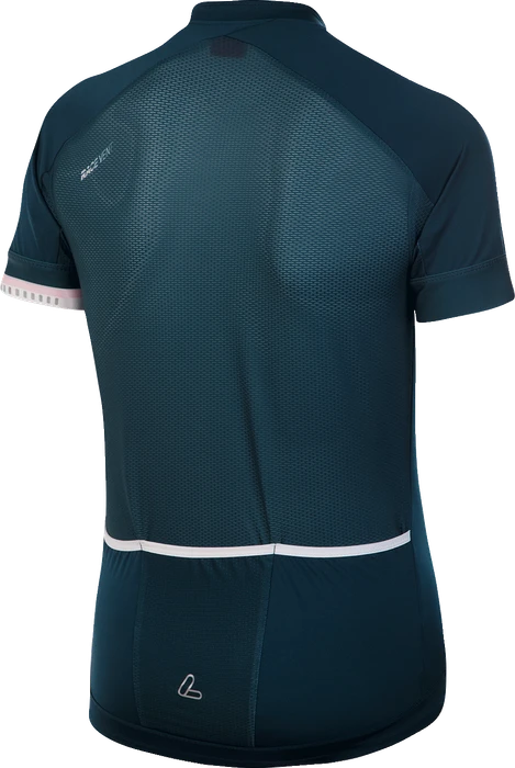 Löffler Bike Jersey FZ Pure Trikot kurzarm deep water (Damen)