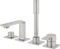 Grohe Allure 4-Loch-Einhand-Wannenkombination supersteel Vorschaubild
