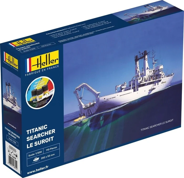 Heller Starter Kit Titanic Searcher Le Suroit