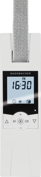 Rademacher RolloTron Comfort DuoFern 1840 Minigurt, weiß, elektrischer Gurtwickler