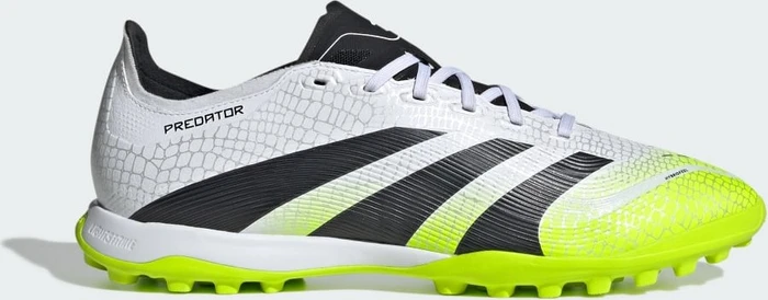 adidas Predator 24 League Low TF cloud white/core black/lucid lemon