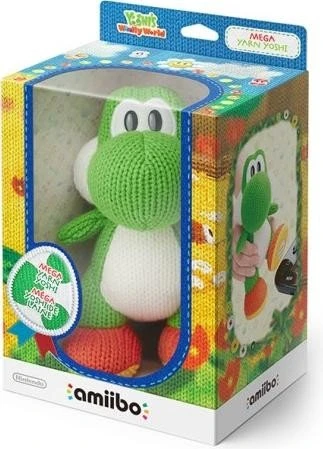 Nintendo amiibo Figur Yoshi's Woolly World Collection Mega-Woll-Yoshi (Switch/WiiU/3DS)