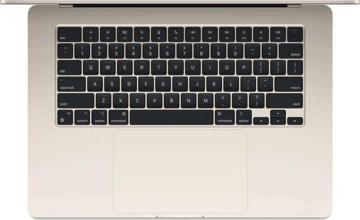 Apple MacBook Air 15", Starlight, M3 - 8 Core CPU / 10 Core GPU, 8GB RAM, 256GB SSD, DE [2024]