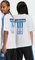 adidas Kids T-Shirt kurzarm weiß/blau (Junior) Vorschaubild