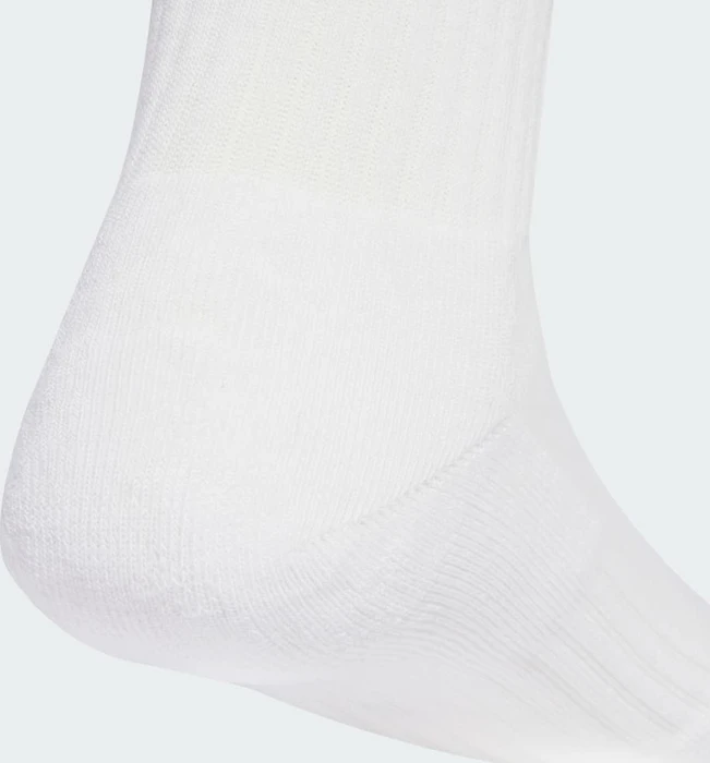 adidas 3-Streifen Cushioned Crew Socken white/pure teal/lucid pink/black, 3 Paare