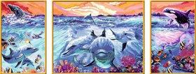 Ravensburger Malen nach Zahlen Farbenfrohe Unterwasserwelt