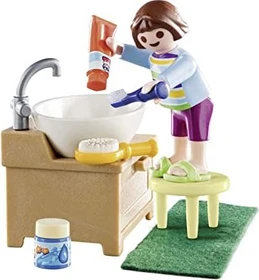 playmobil Special Plus Mädchen beim Zähneputzen