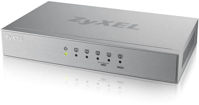 Zyxel GS-100 Desktop Gigabit Switch, 5x RJ-45