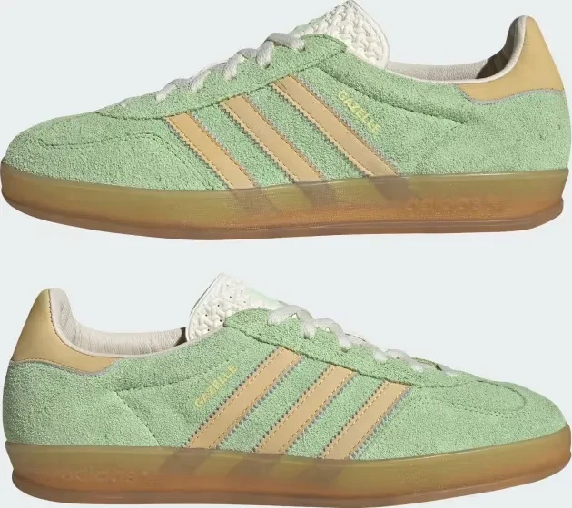 adidas Gazelle Indoor semi spark green/almost yellow/cream white