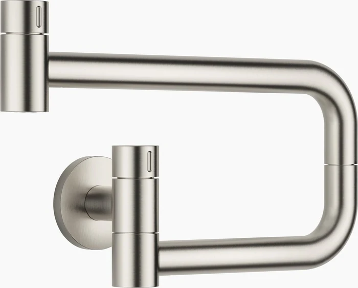 Dornbracht Tara Ultra Pot mit verlängertem und 360°C schwenkbarem Arm platin gebürstet