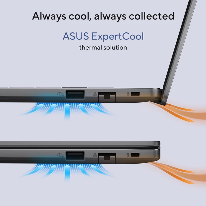 ASUS ExpertBook P3 P3405CVA-NZ0416, Misty Grey, Core i7-13620H, 16GB RAM, 512GB SSD, DE